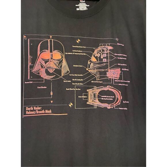 Star Wars Darth Vader Men's T-shirt size XL - Picture 2 of 2